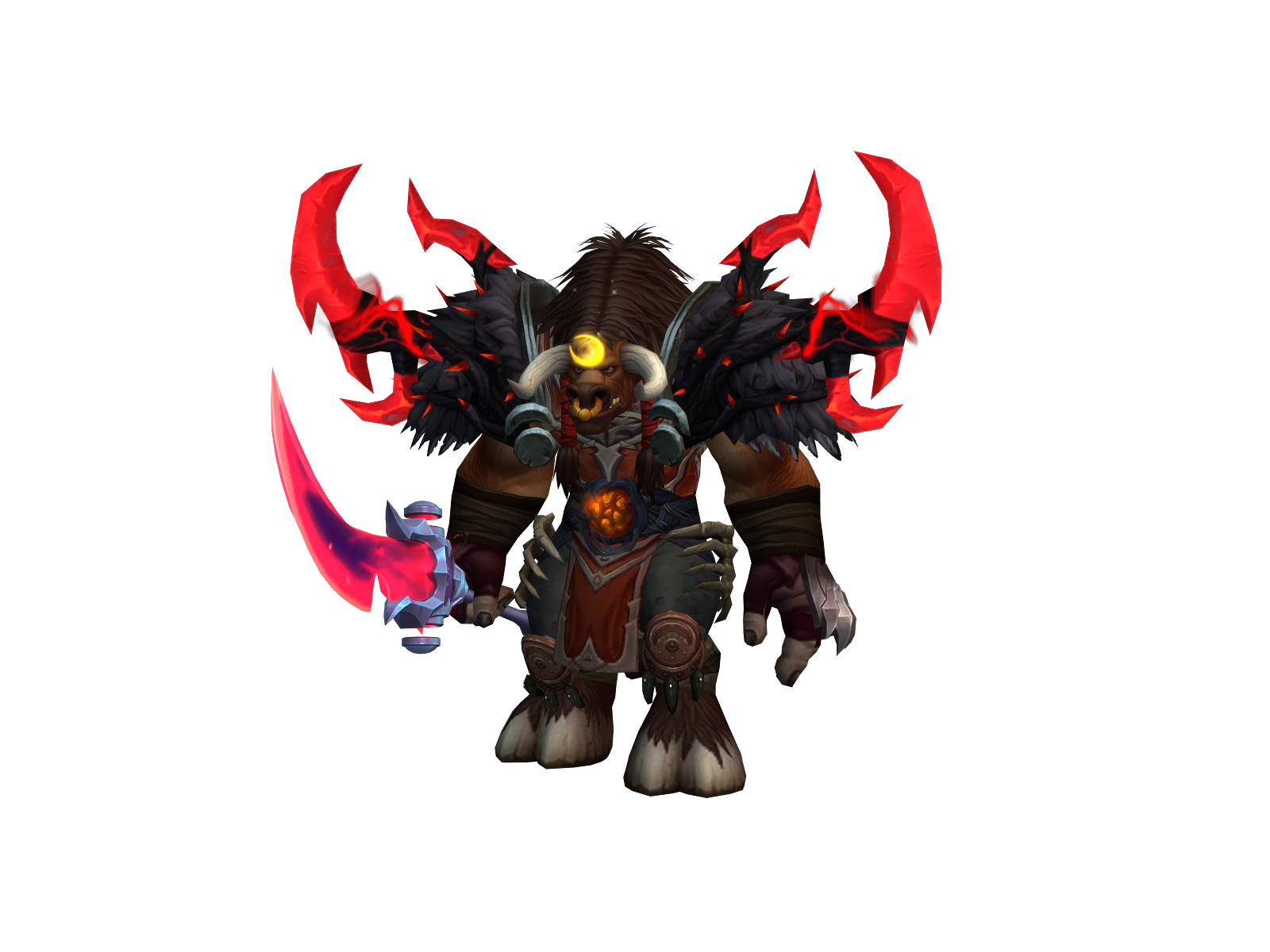 Zaeghar 3D character render