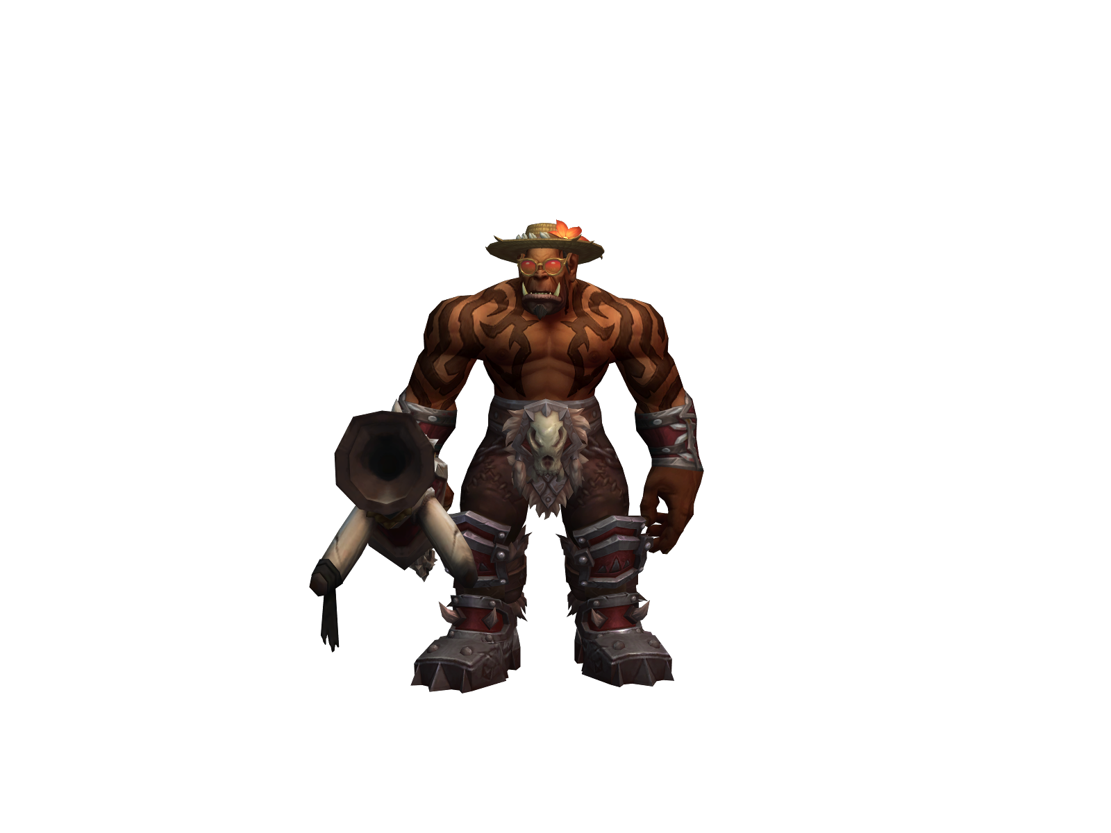 Daddydomino 3D character render