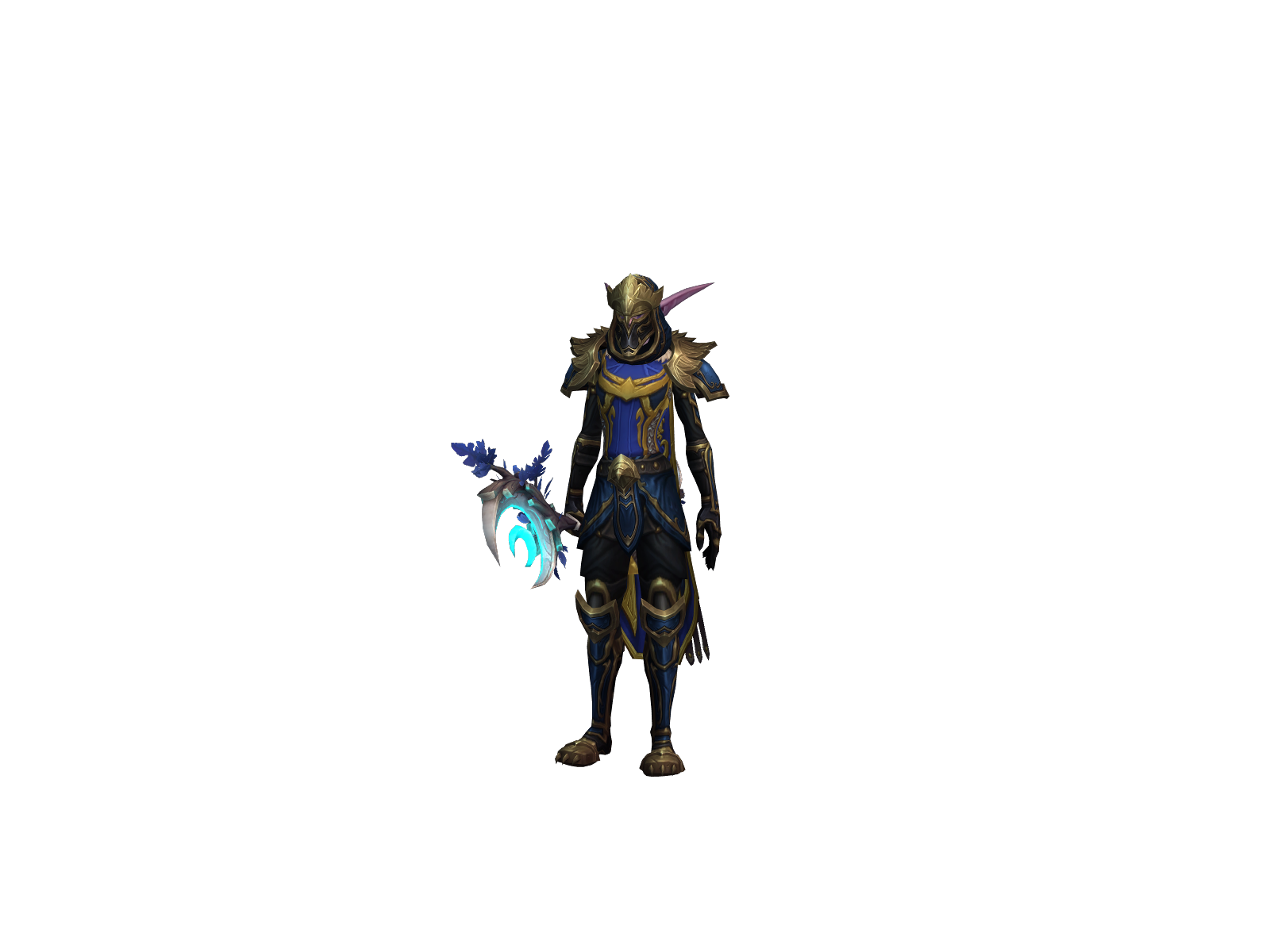 Paraxad 3D character render