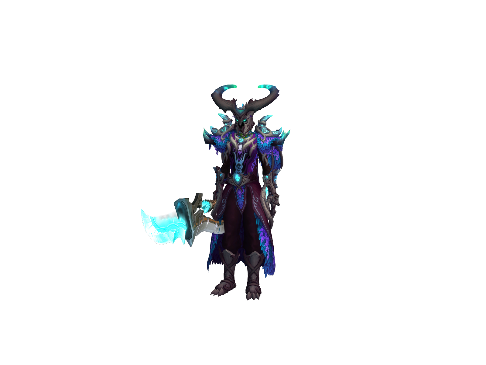 Heretoleaf 3D character render