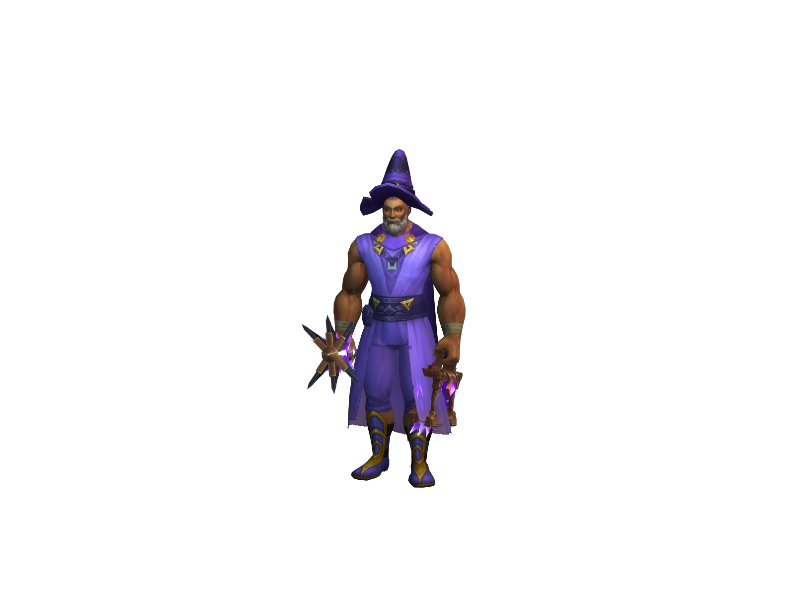 Overmine 3D character render