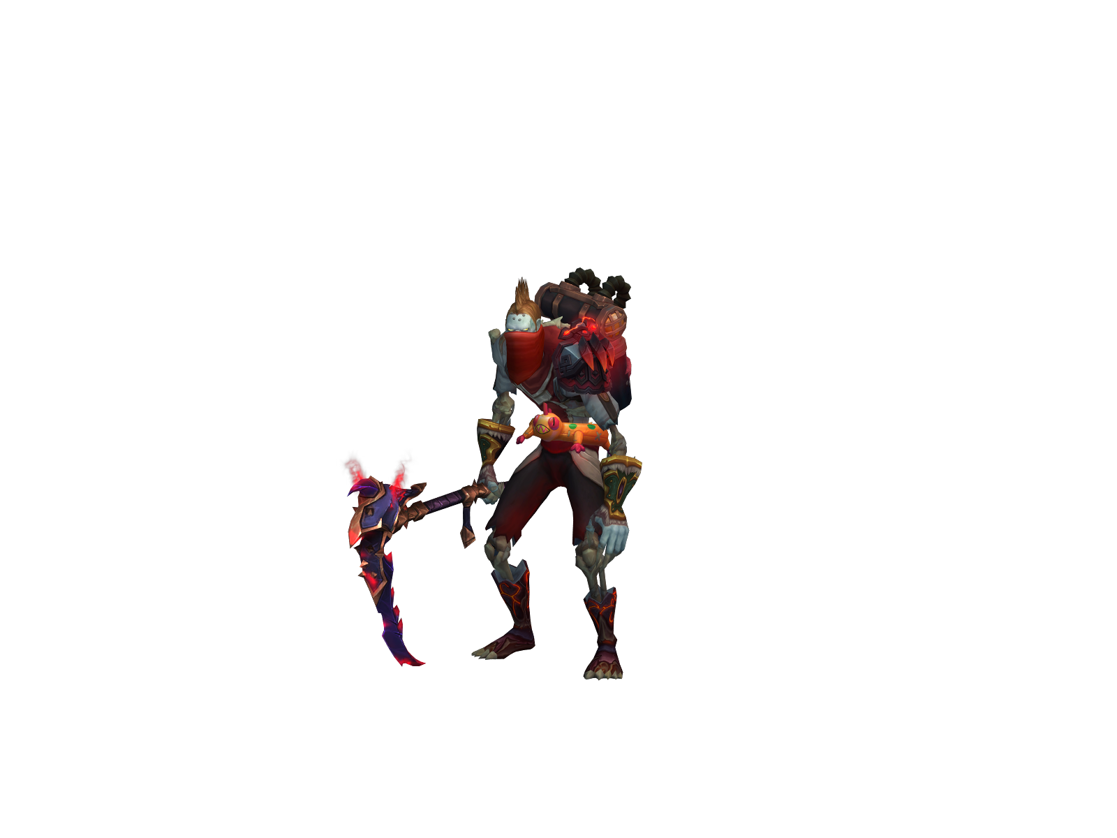 Chaoscrowd 3D character render