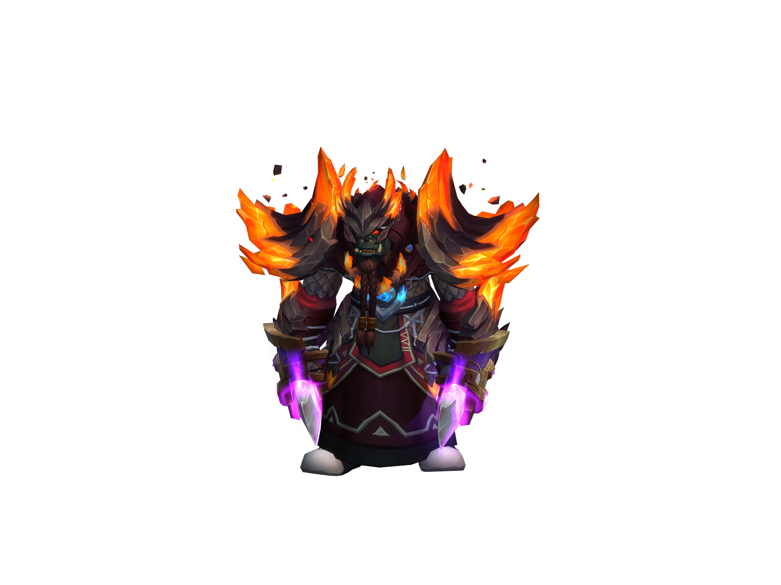 Urinethunder 3D character render