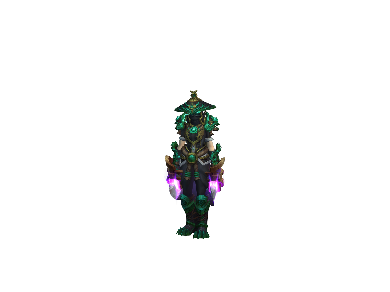 Rycen 3D character render