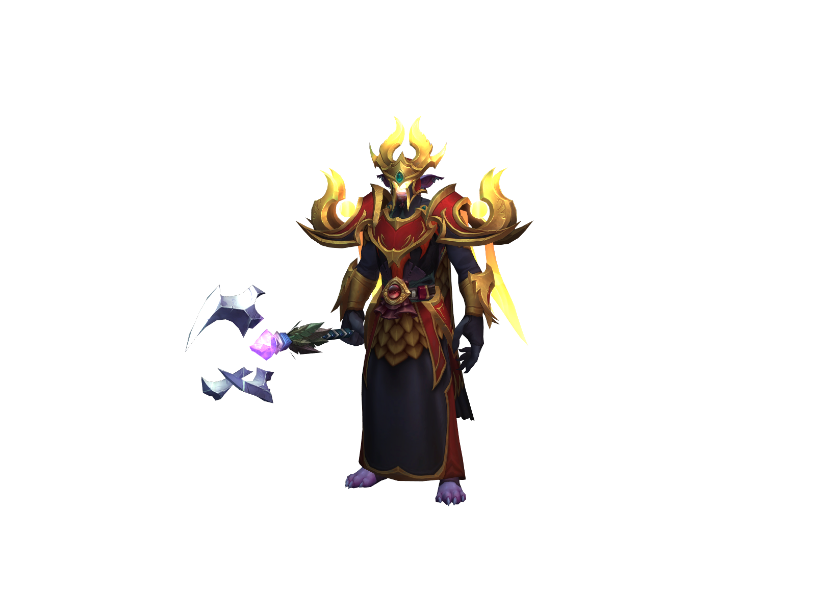 Howdathemoon 3D character render
