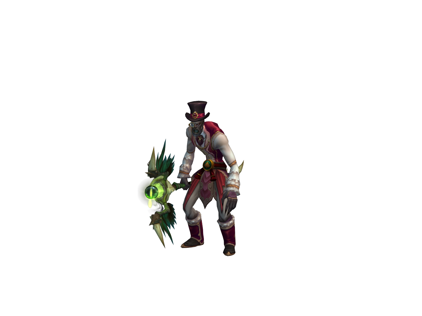 Beachbum 3D character render