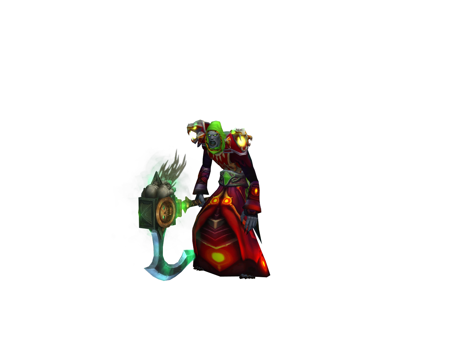Wargllockz 3D character render