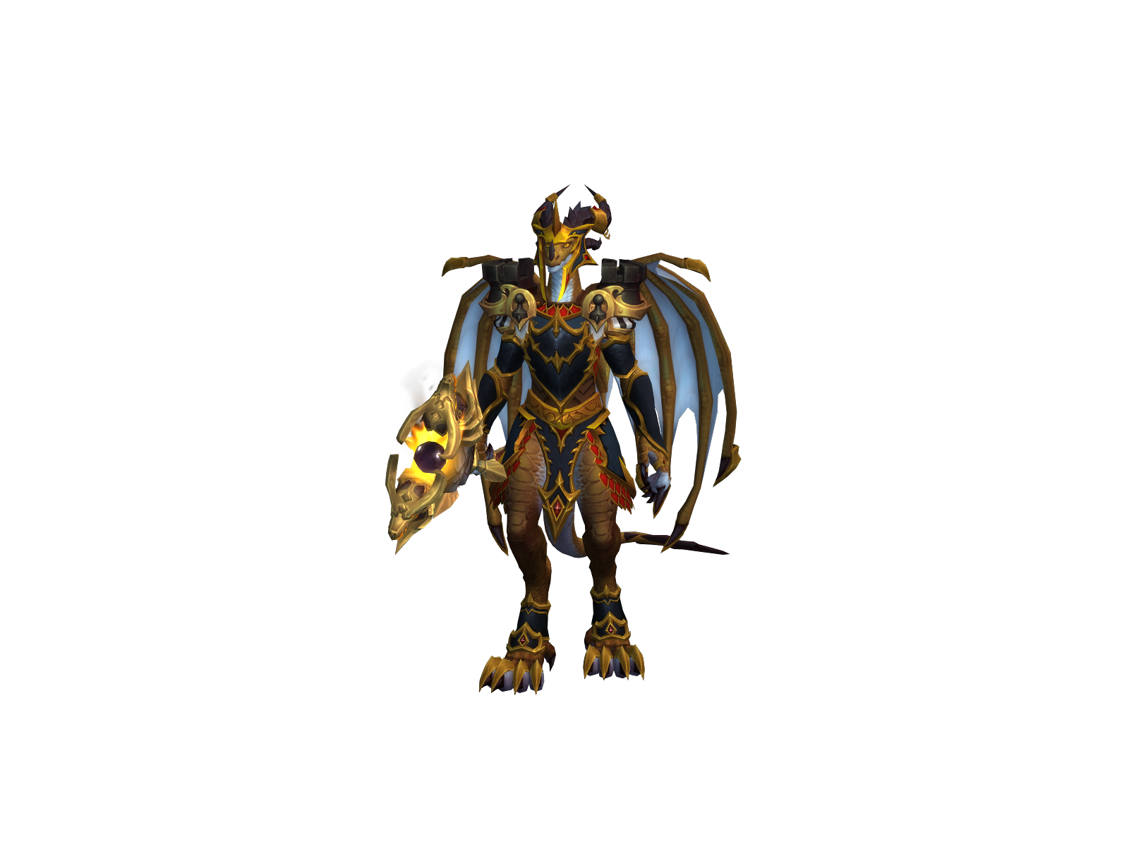 Dragonelena 3D character render