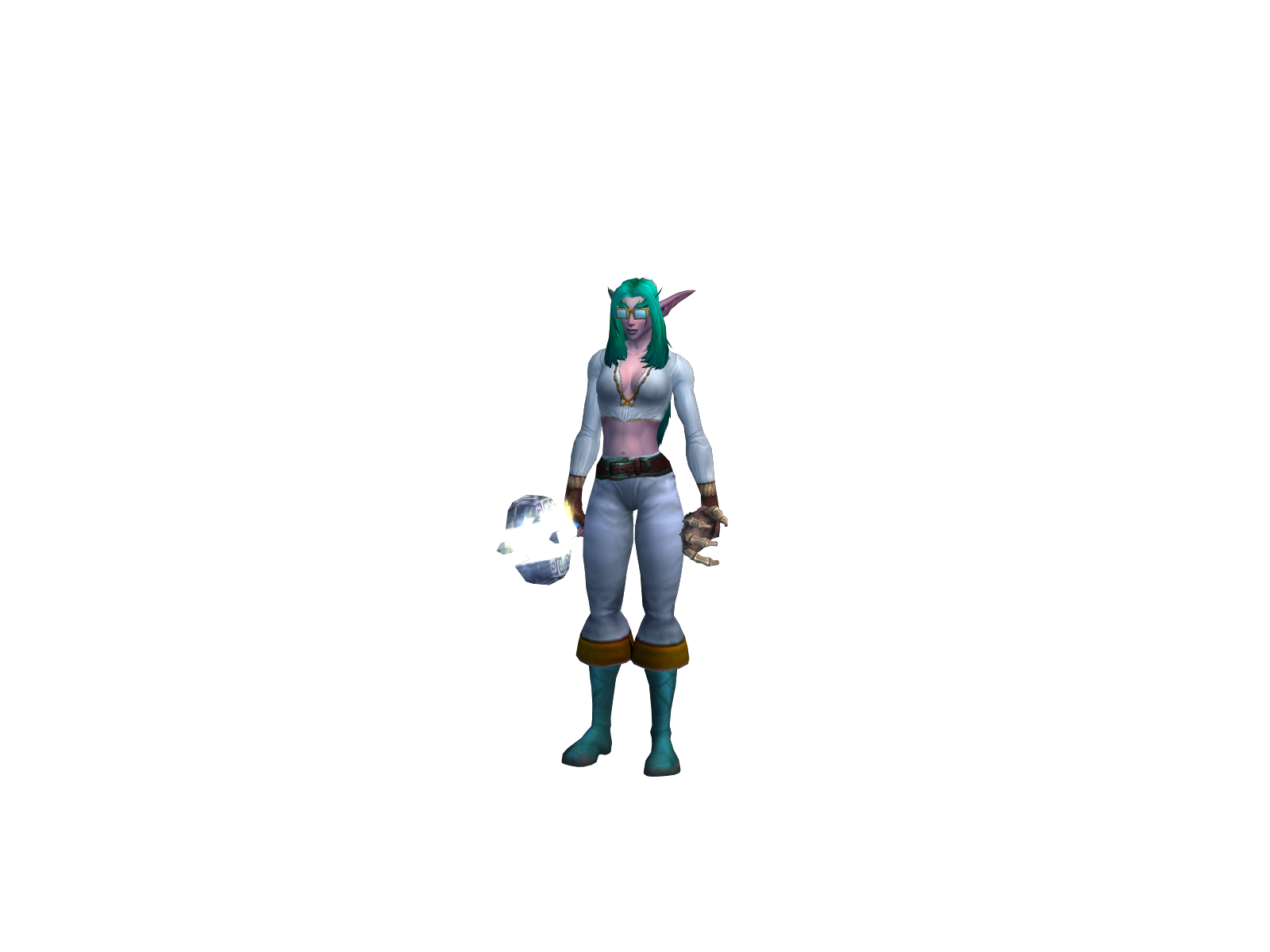 Gluep 3D character render