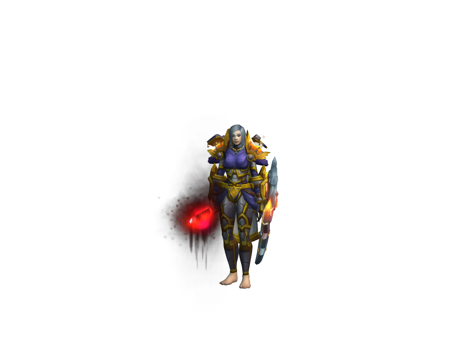 Tamsix 3D character render