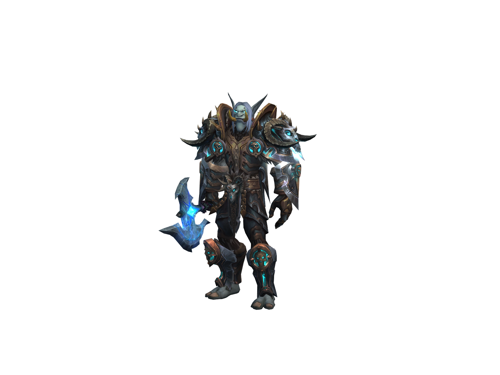 Brikkfist 3D character render
