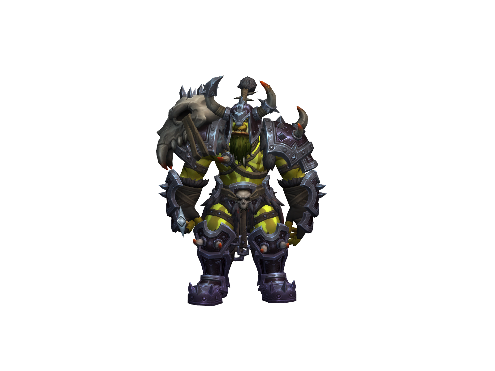 Taucannon 3D character render