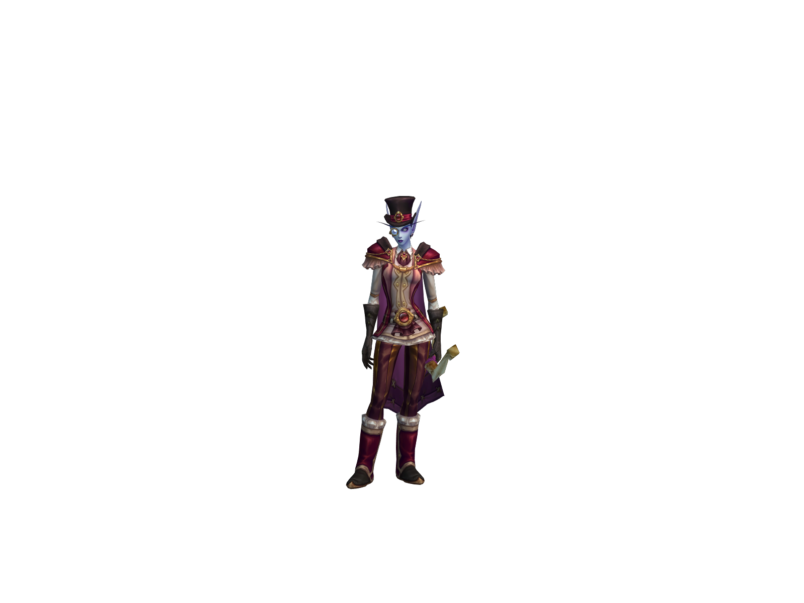 Duskst 3D character render