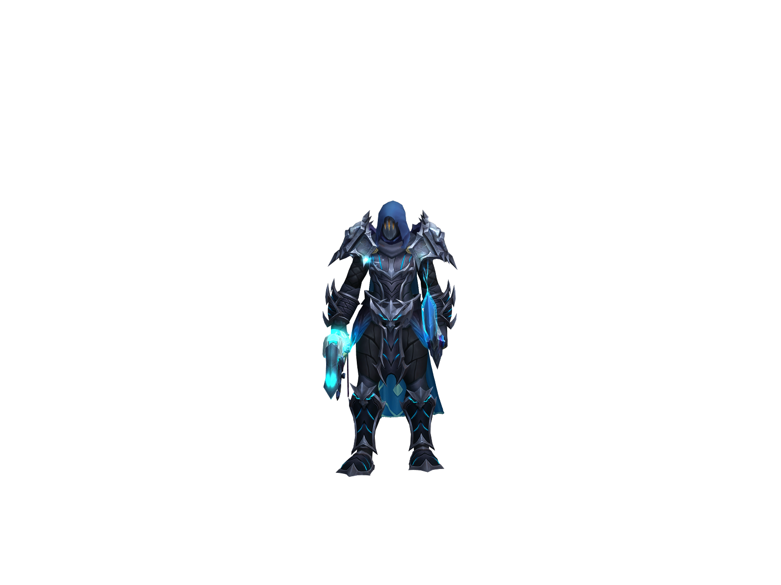 Purpleork 3D character render