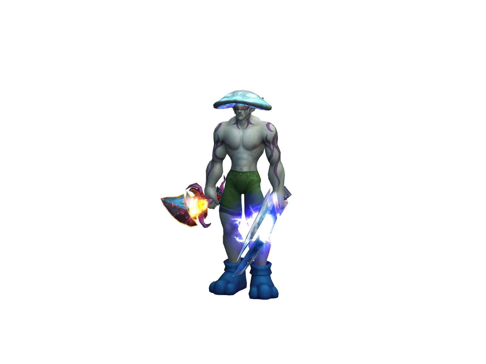 Ssewersslide 3D character render