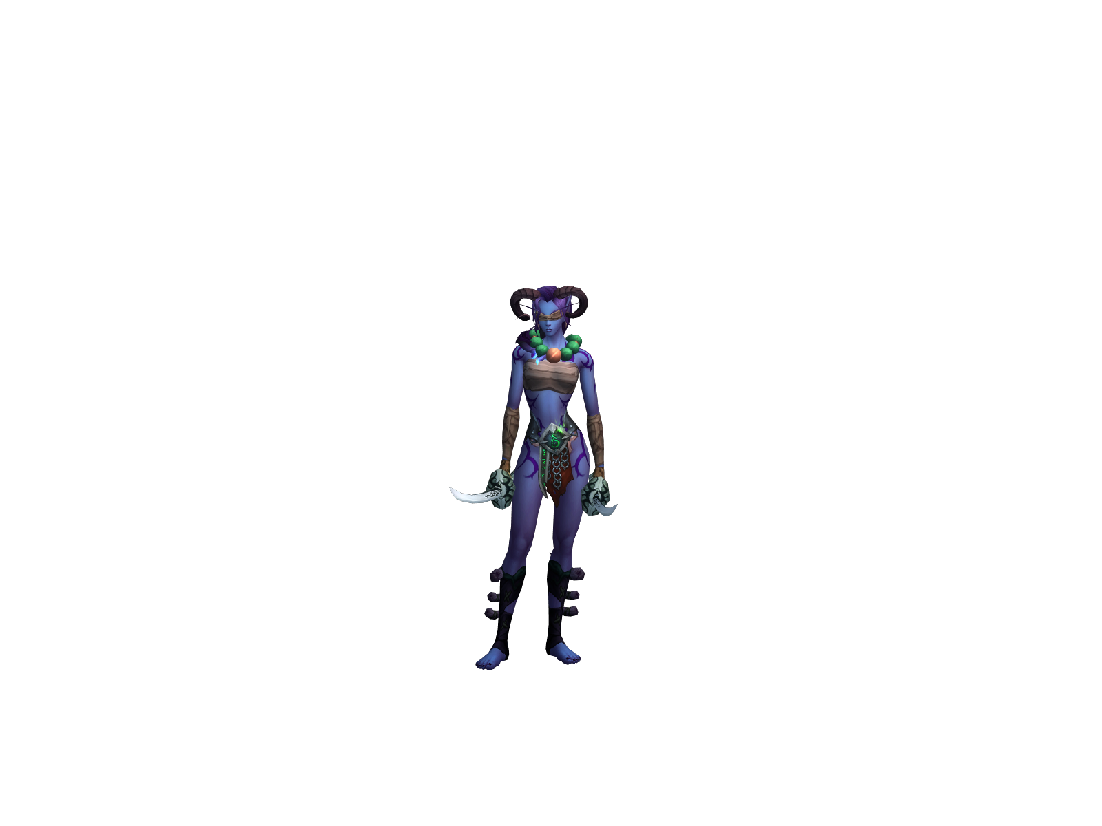 Snackidari 3D character render