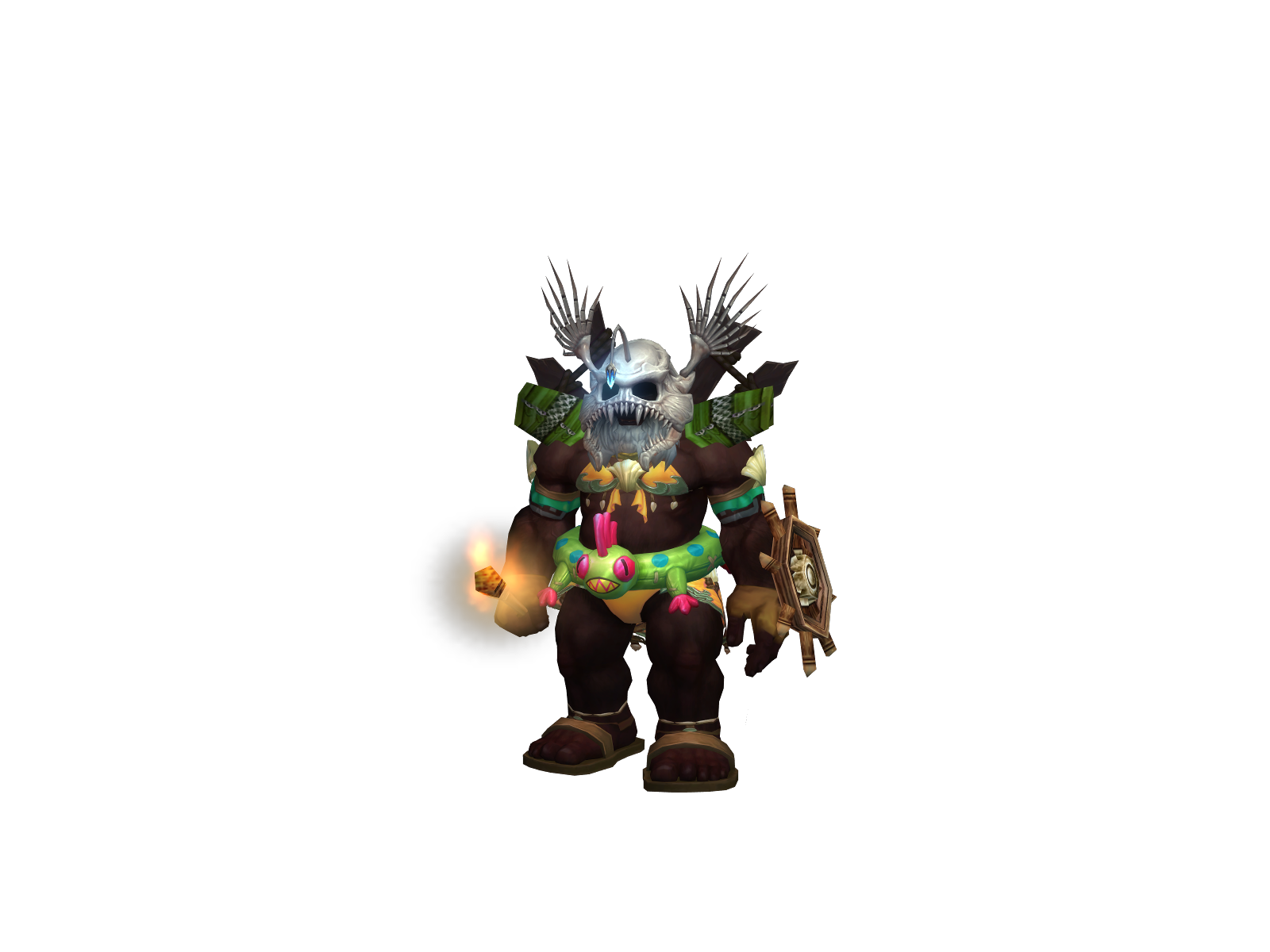 Fgrade 3D character render