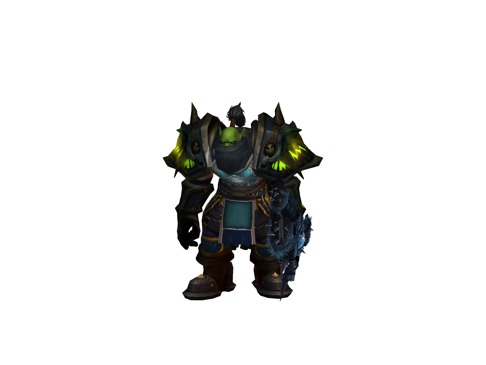 Hokuu 3D character render