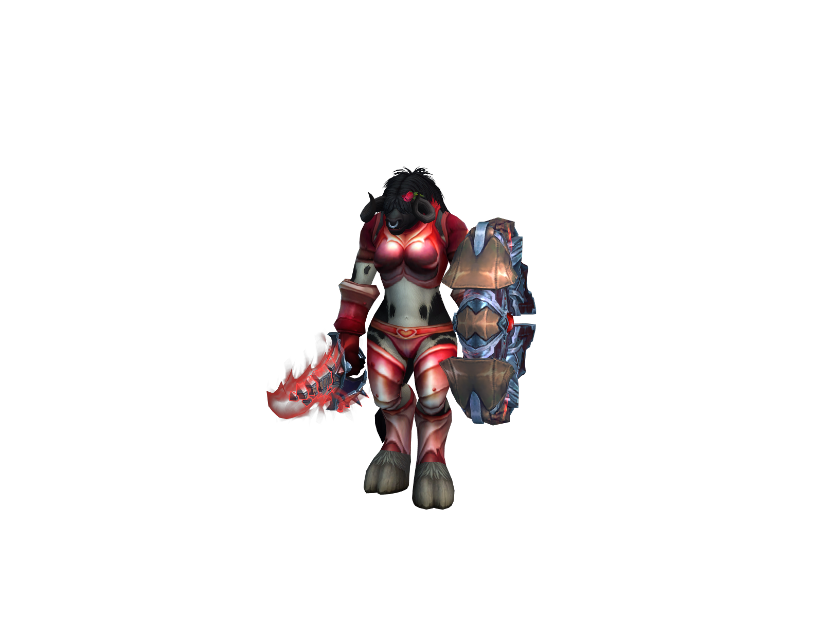 Uttersuckle 3D character render