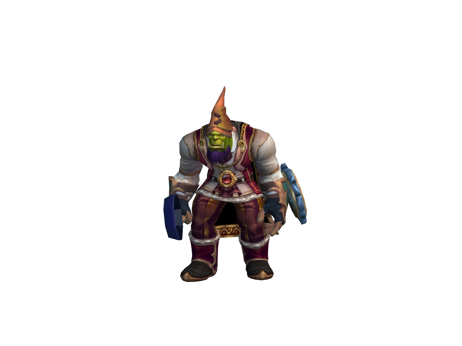 Giddler 3D character render