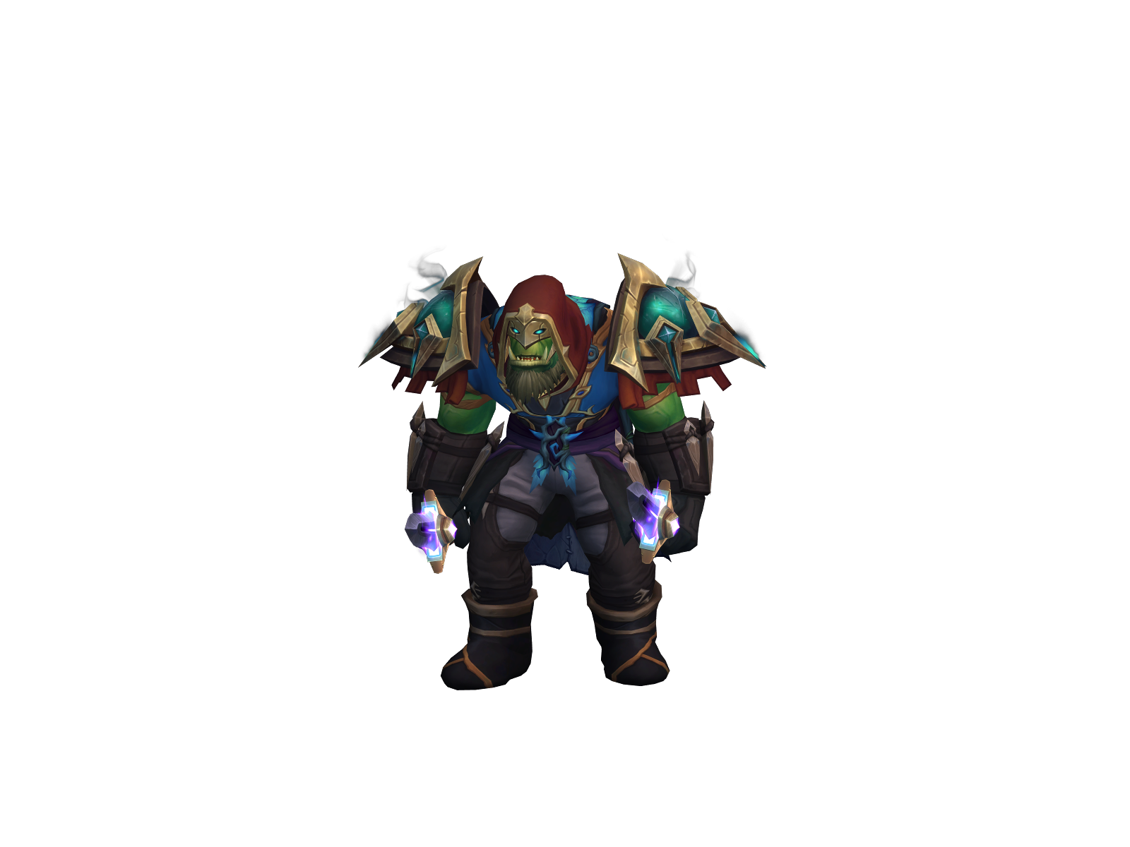 Ookrogre 3D character render