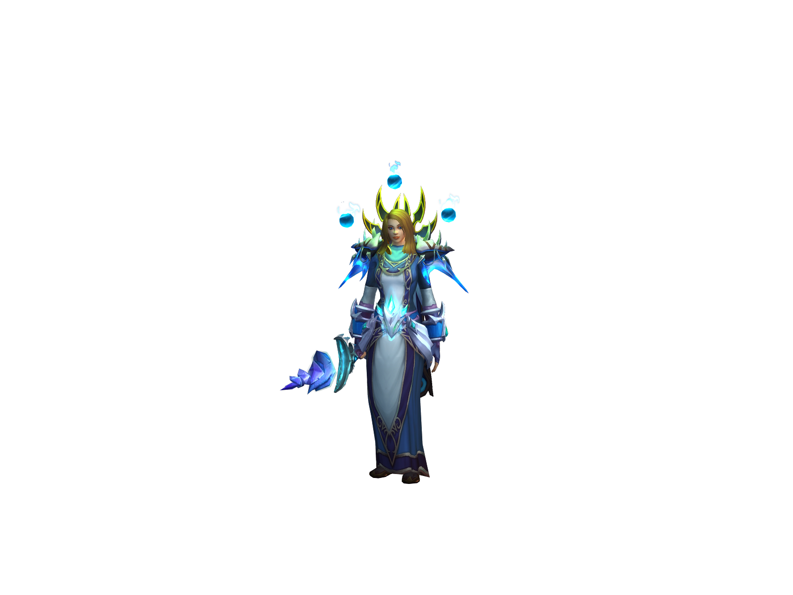 Lunainvers 3D character render