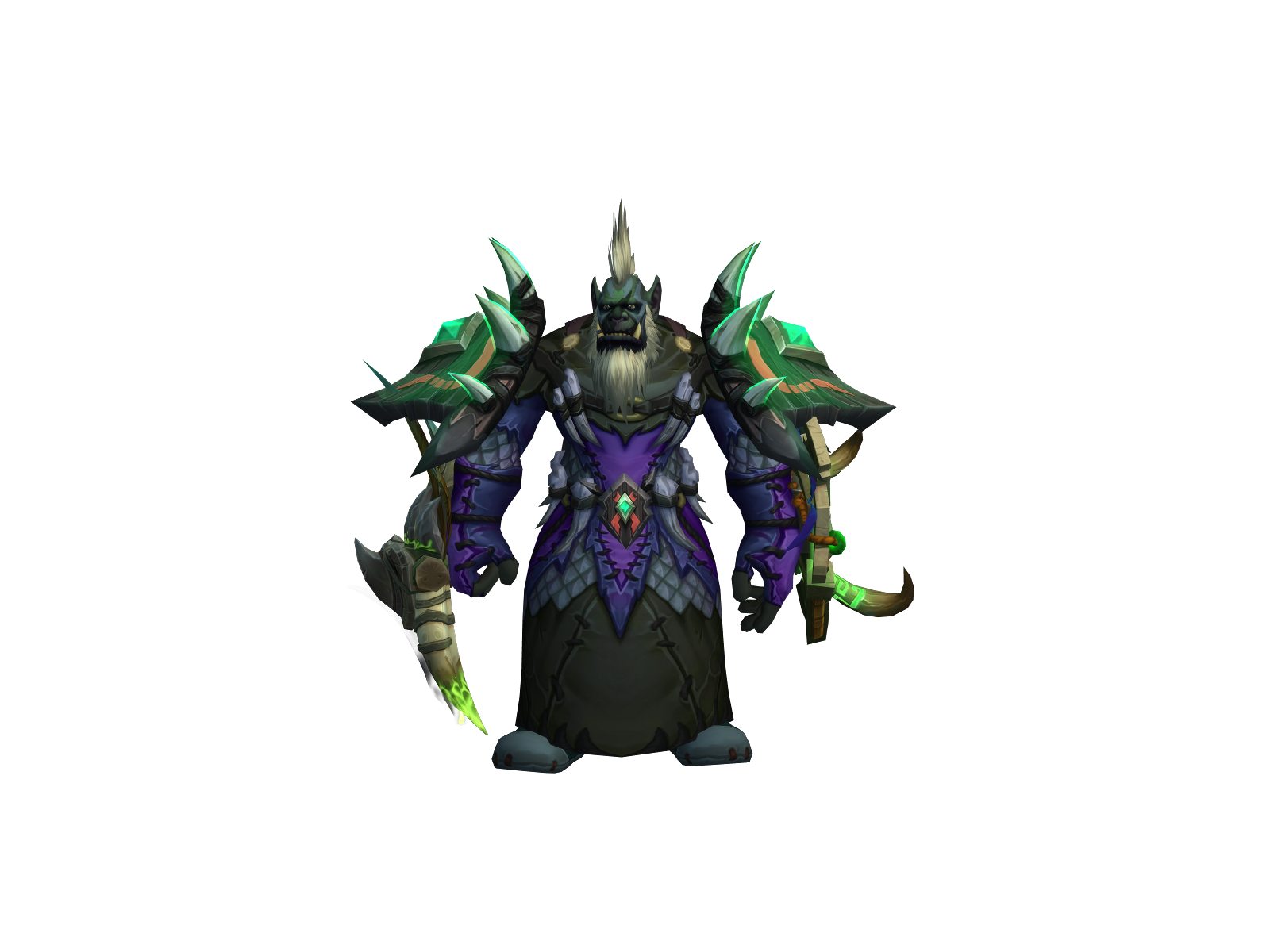 Bhalz 3D character render