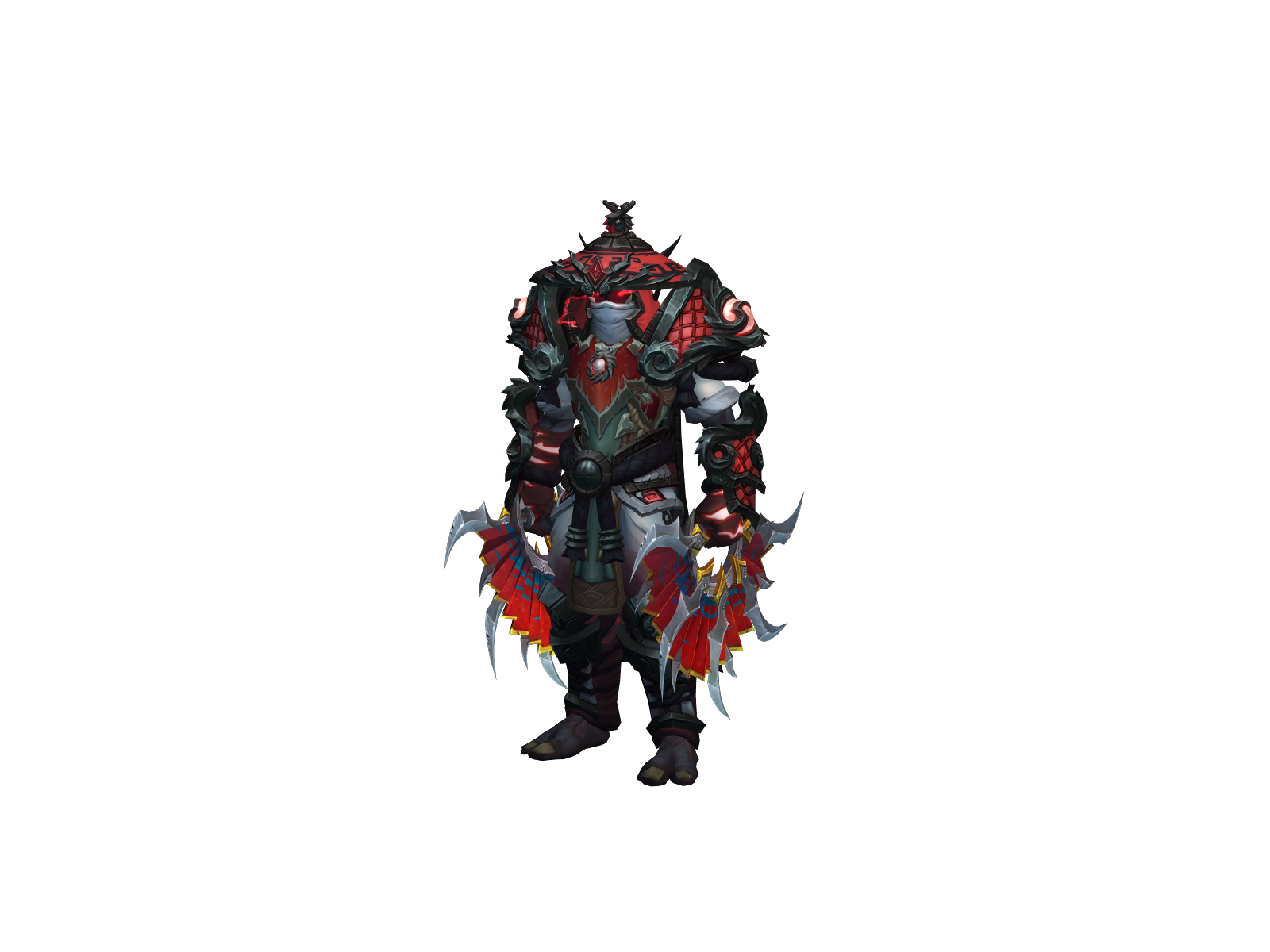 Pafpafpafpaf 3D character render
