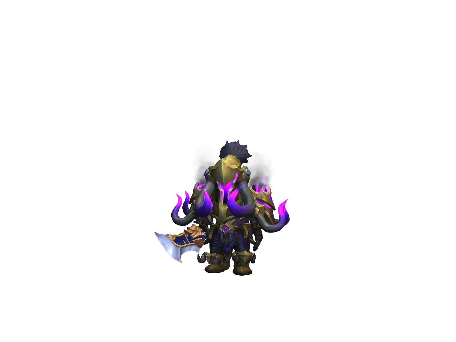 Furywarr 3D character render