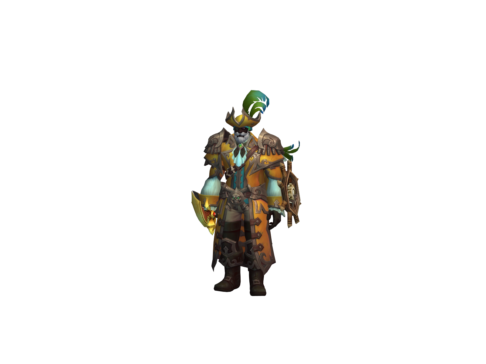Holybum 3D character render
