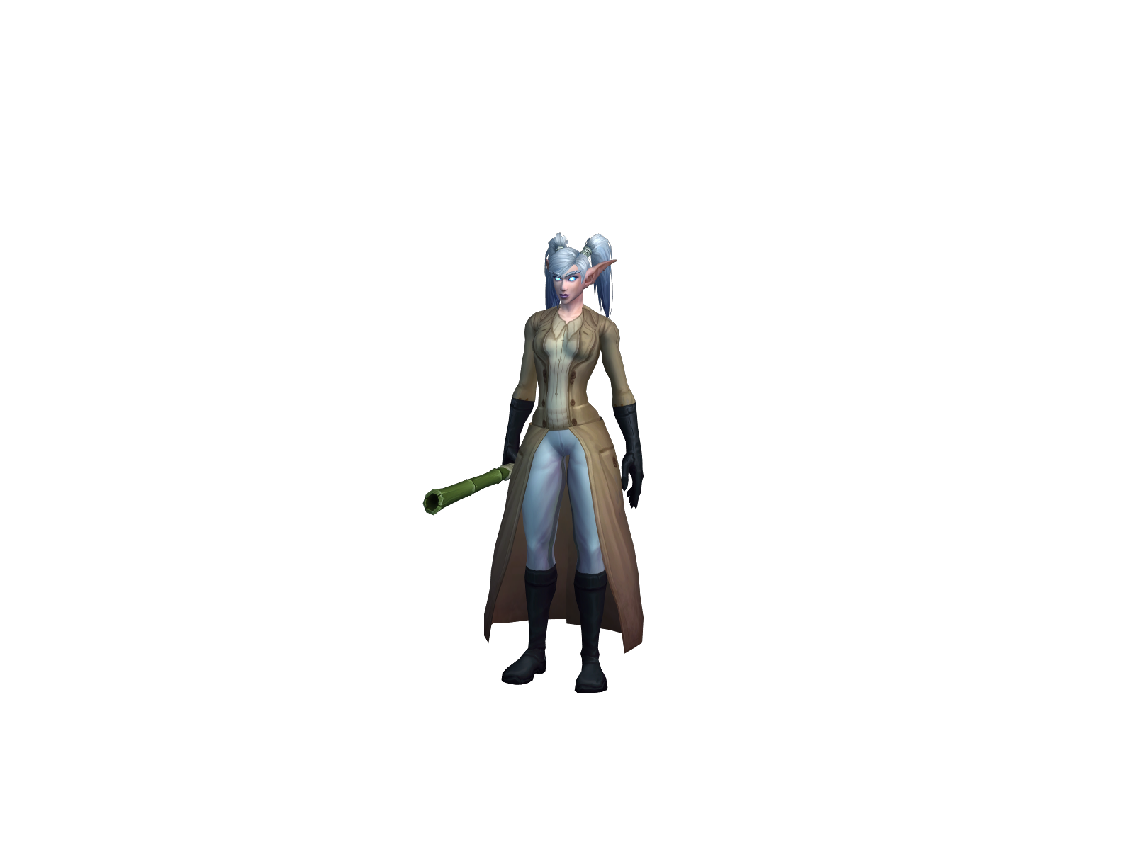 Friren 3D character render