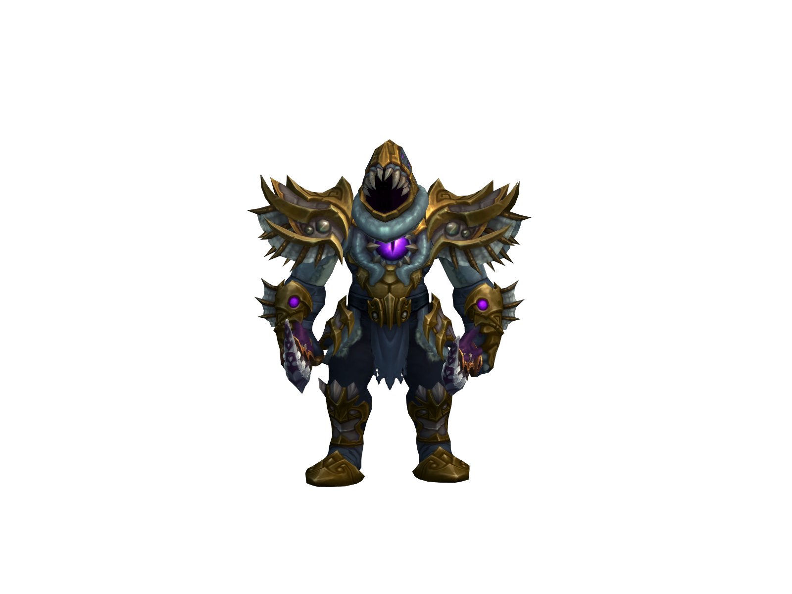 Silkyr 3D character render
