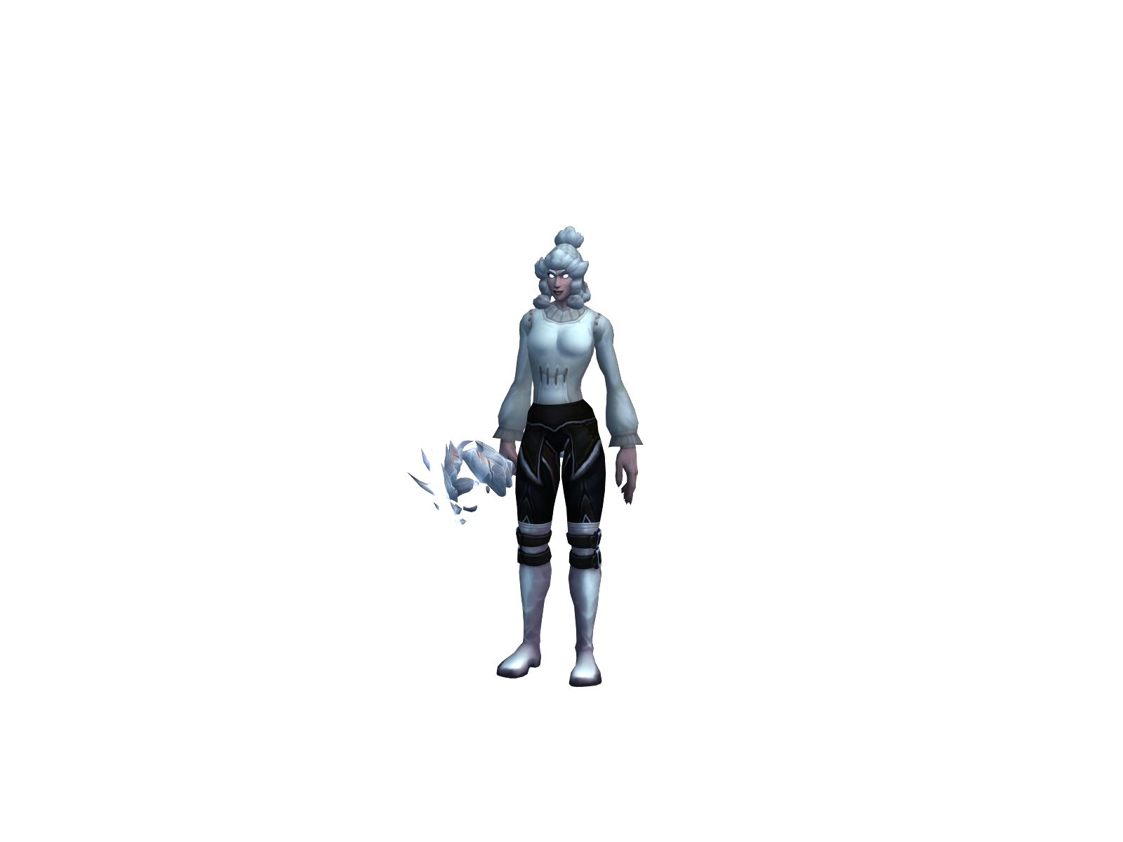 Gailzor 3D character render