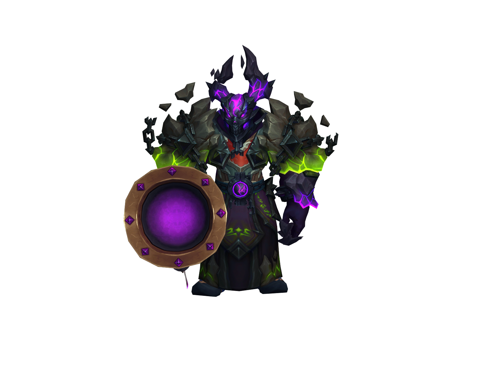 Daishuuglok 3D character render