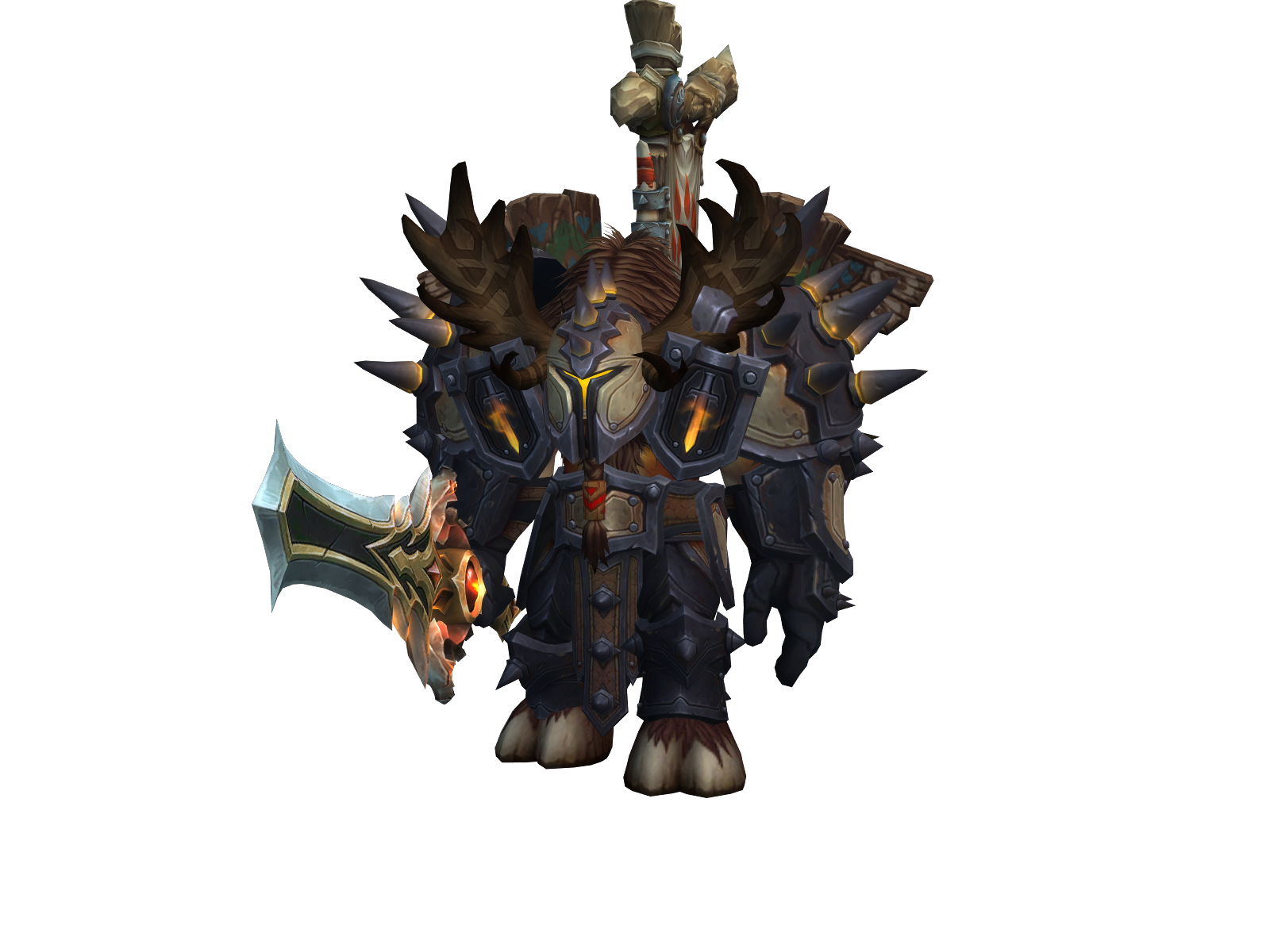 Hugedicky 3D character render