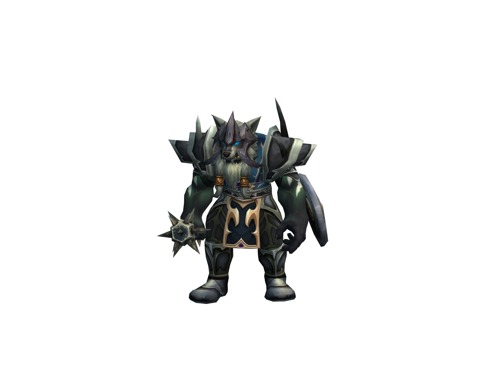 Lunatic 3D character render