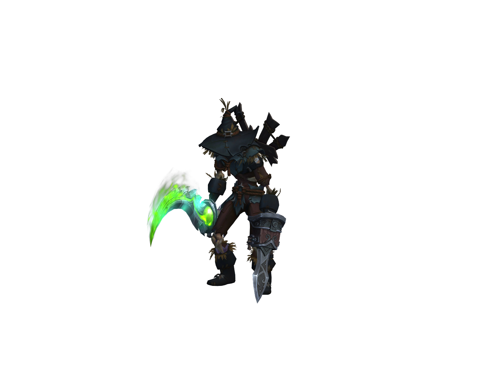 Cyaniidelive 3D character render