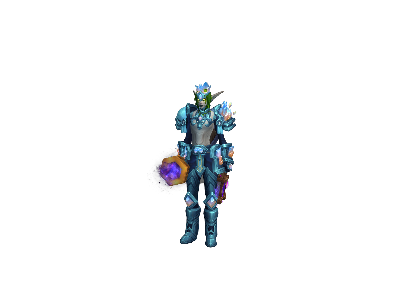 Sherue 3D character render