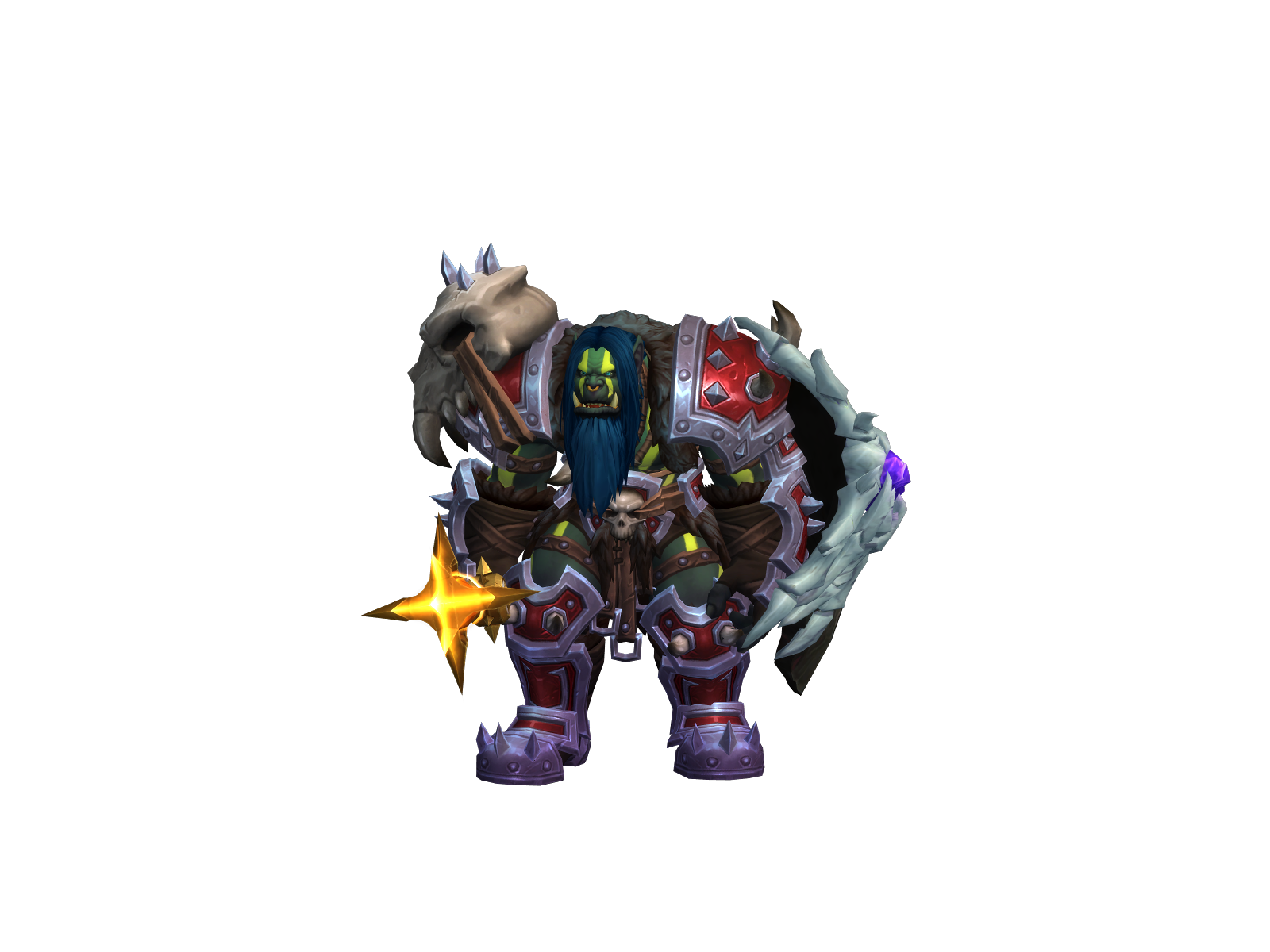 Dendrusk 3D character render