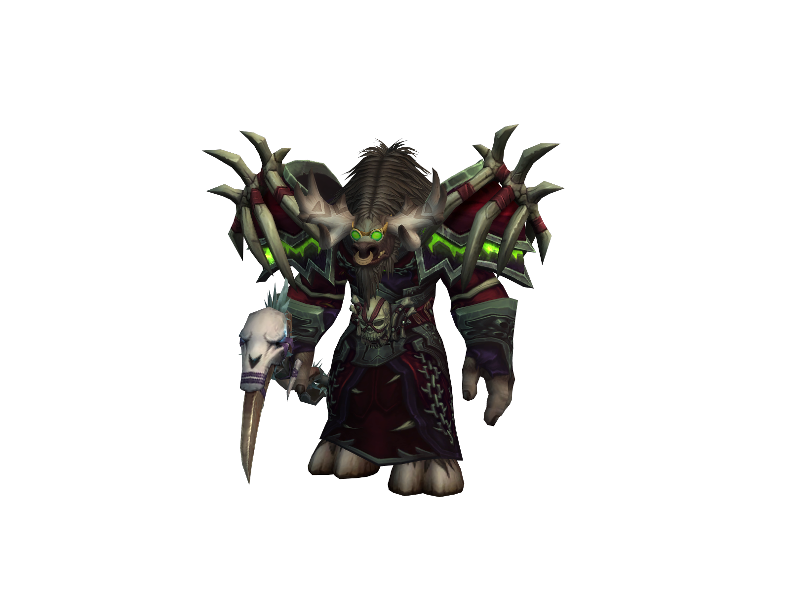 Stigmatist 3D character render