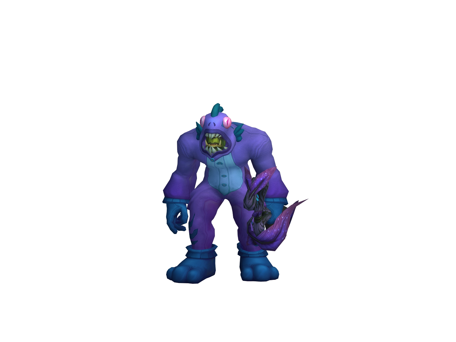 Keensavage 3D character render