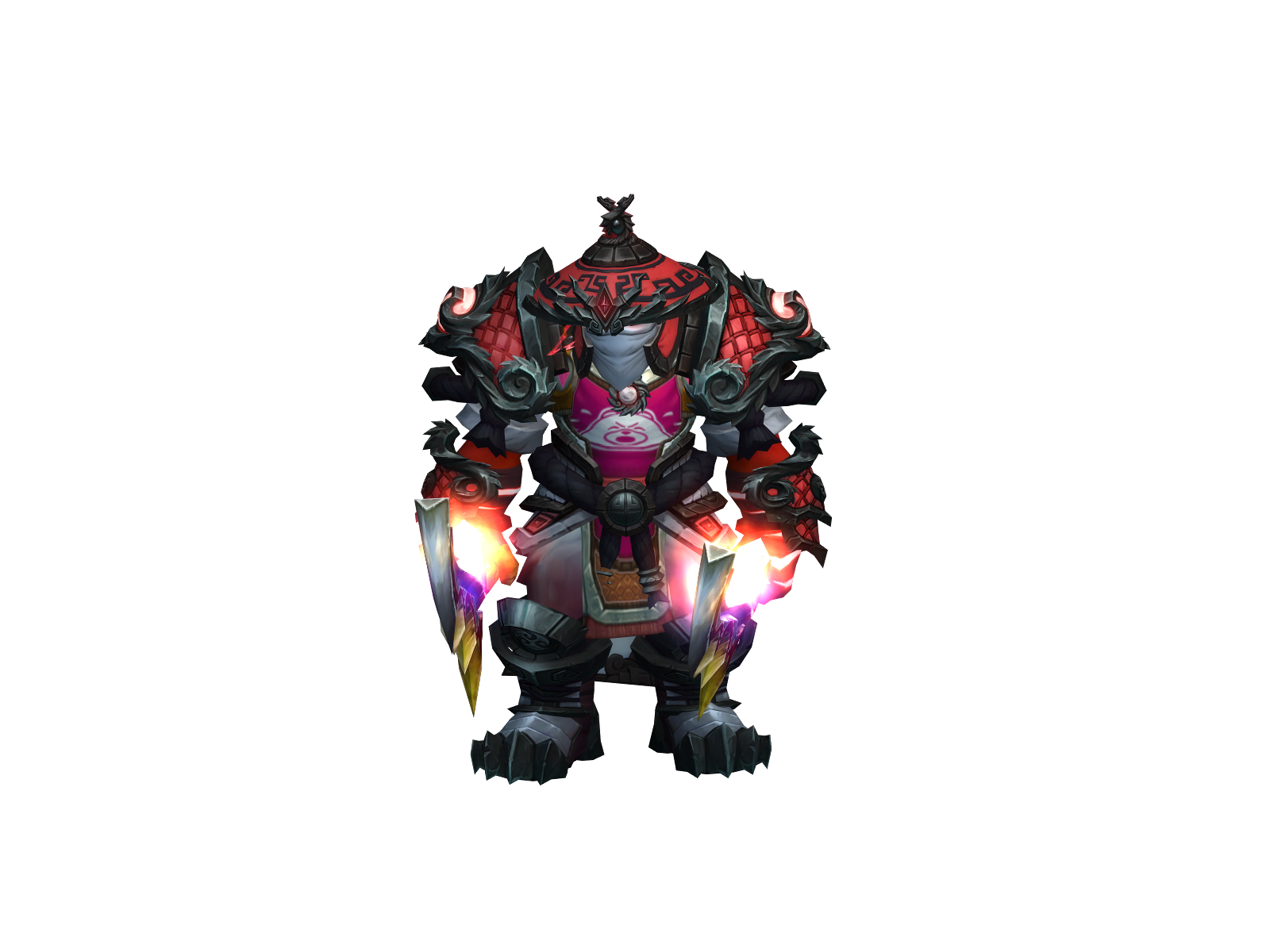 Pinkpaw 3D character render