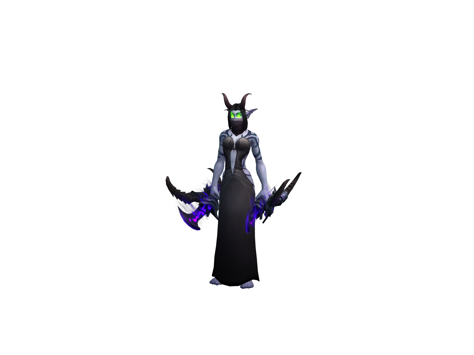 Melóra 3D character render