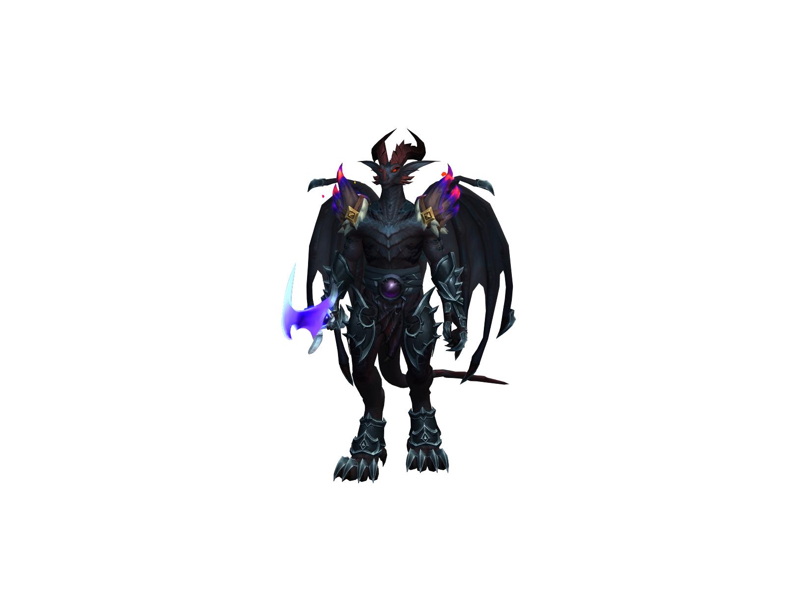 Zanas 3D character render