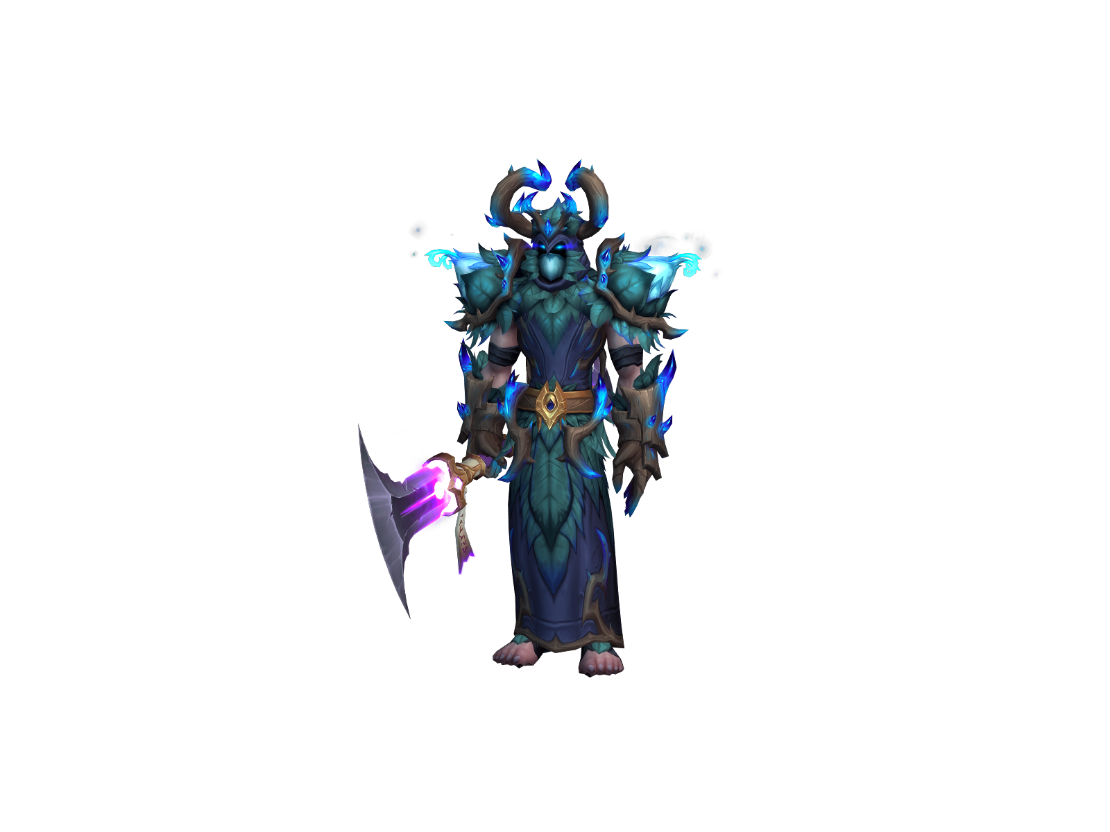 Zephyrously 3D character render