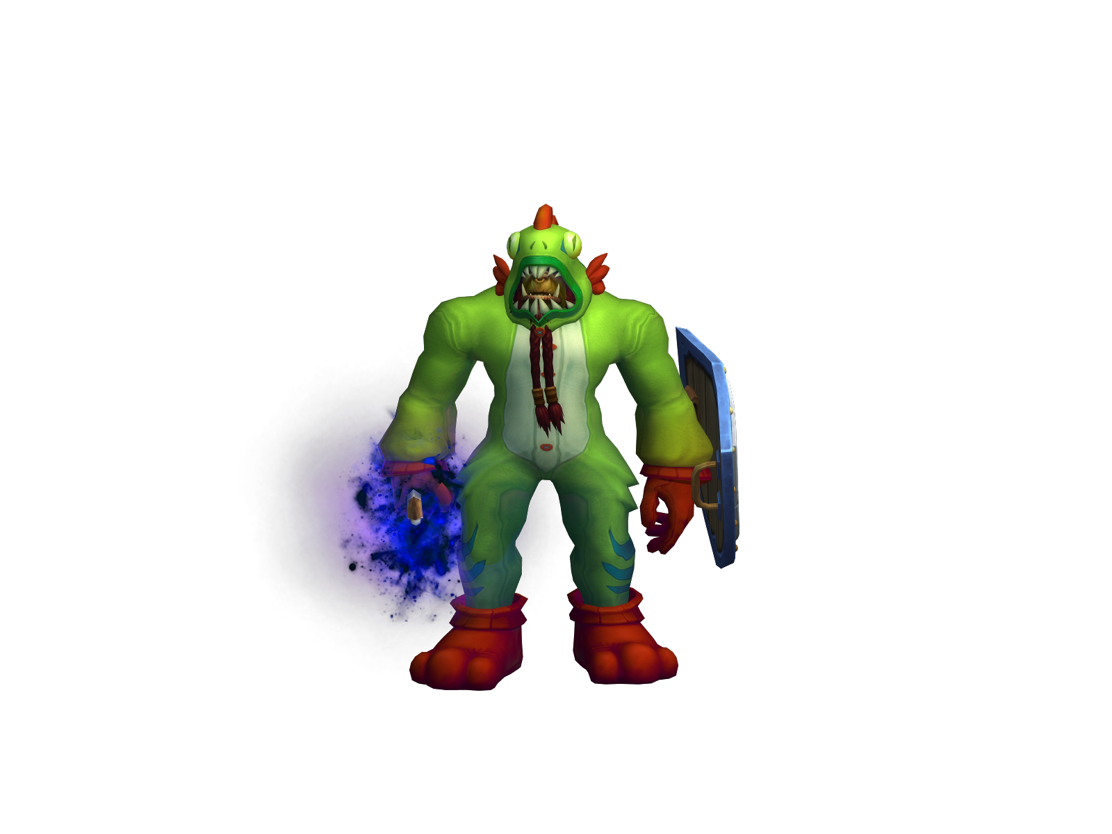 Naegisham 3D character render