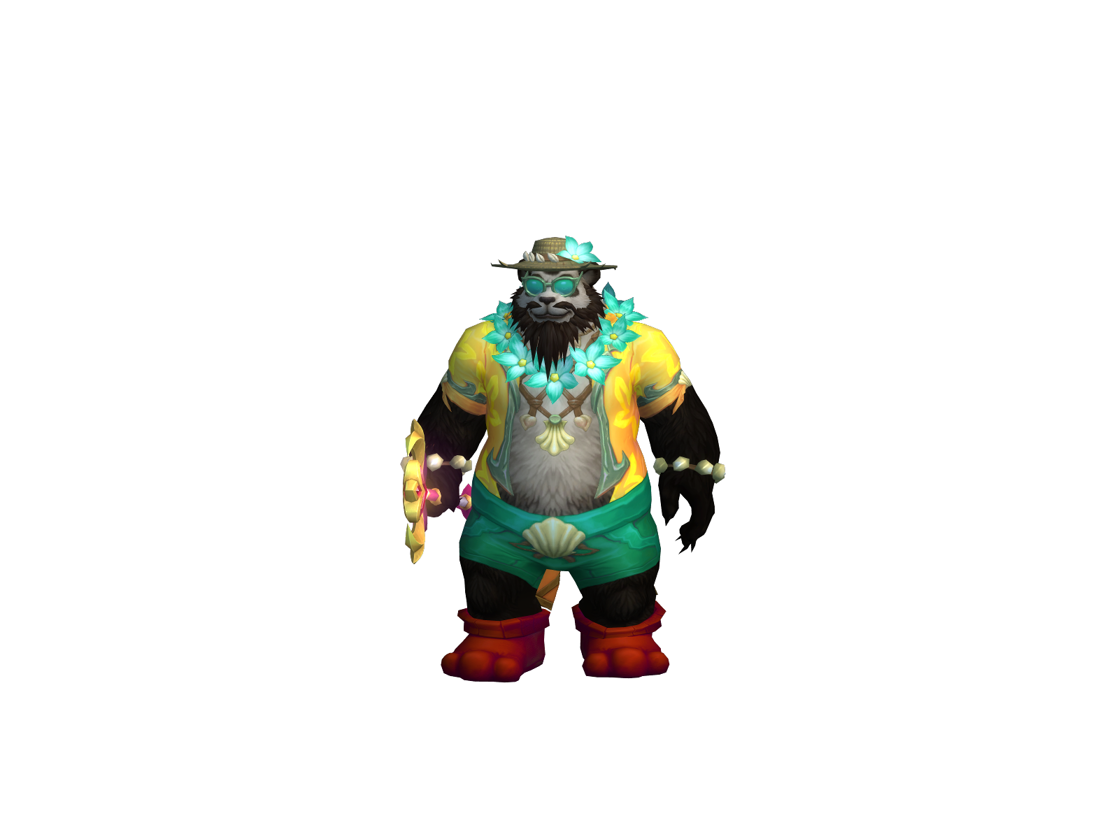 Dahi 3D character render
