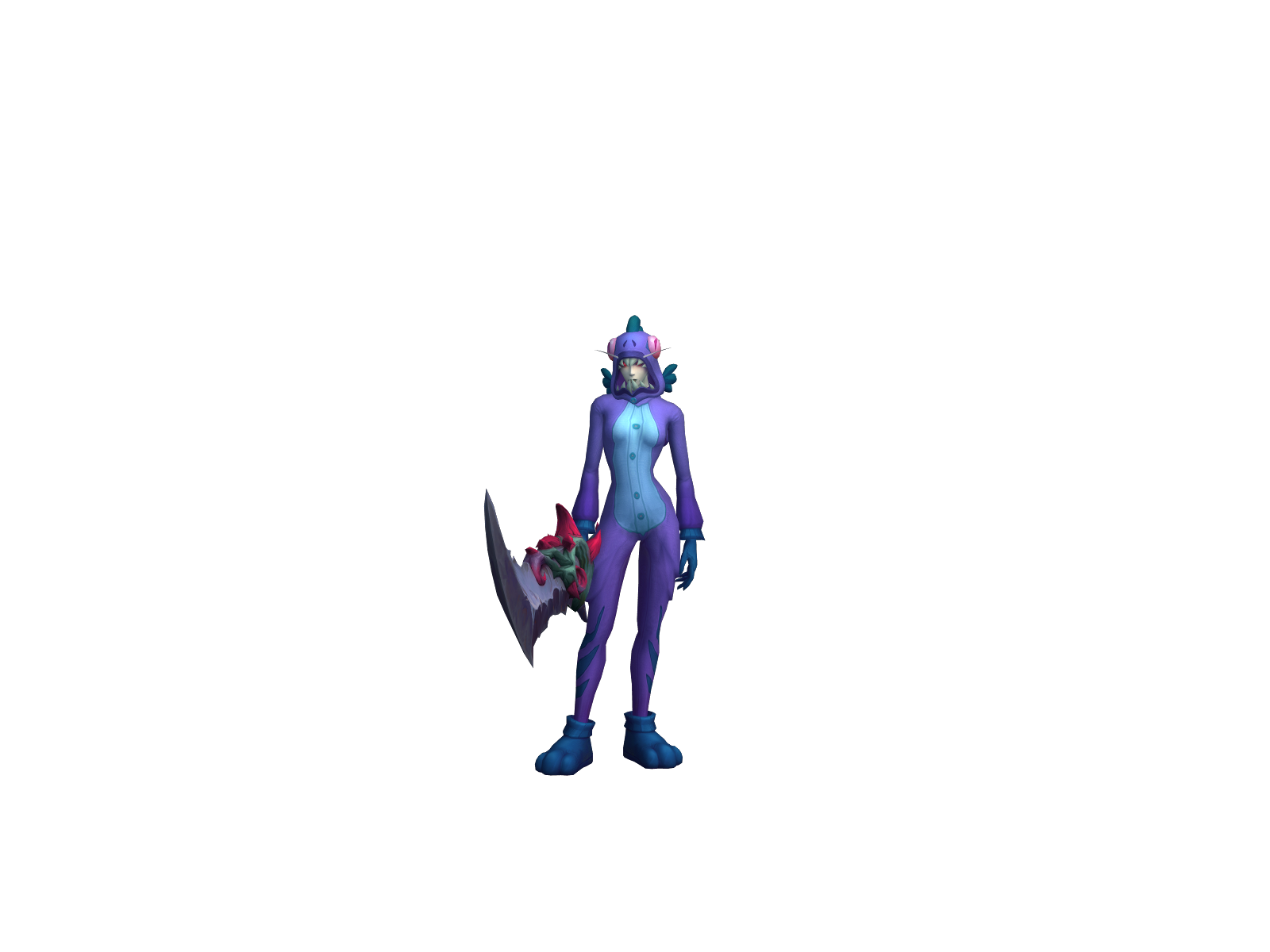 Shadeadin 3D character render