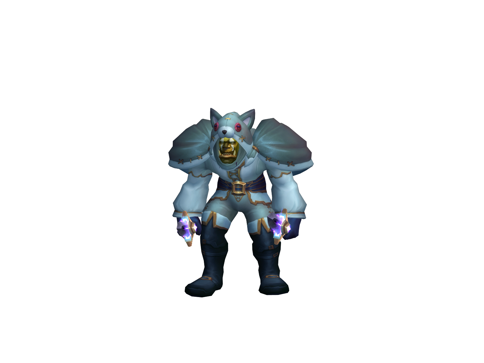 Bassassin 3D character render