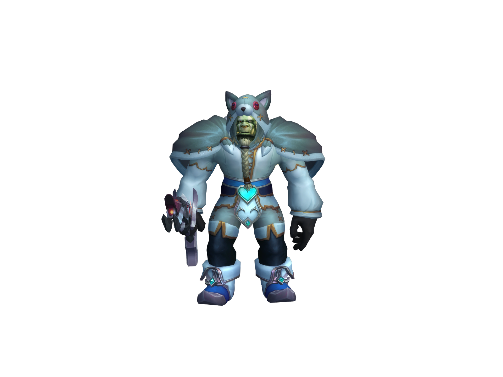 Booteebandit 3D character render